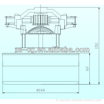 moteur sec pour aspirateur